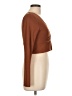 Shein Brown 3/4 Sleeve T-Shirt Size L - photo 4