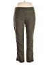Croft & Barrow Solid Green Active Pants Size 14 - photo 1