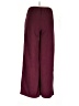 Shein 100% Polyester Burgundy Casual Pants Size 6 - photo 2