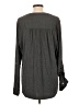 Amour Vert Gray Long Sleeve Blouse Size L - photo 2
