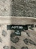 Apt. 9 Animal Print Gray Cardigan Size XS - photo 7