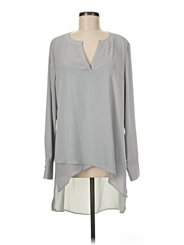 Kaari Blue Long Sleeve Blouse (view 1)