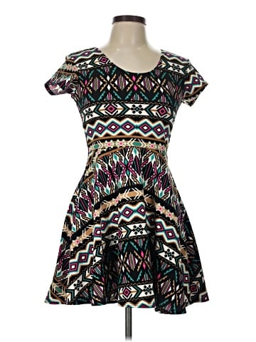 Planet Gold Casual Dress (view 1)