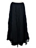 ASOS 100% Cotton Solid Black Formal Skirt Size 8 (petite) - photo 1