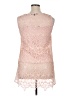 Linea Domani 100% Polyester Pink Sleeveless Blouse Size 14 - photo 2