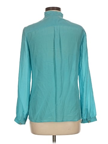 Banana Republic Long Sleeve Silk Top (view 2)