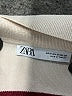 Zara Stripes Burgundy Pullover Sweater Size M - photo 7