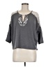 Panhandle Slim Gray 3/4 Sleeve T-Shirt Size M - photo 1