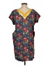 Assorted Brands Paisley Blue Casual Dress Size S - photo 2
