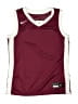 Nike 100% Polyester Burgundy Active Tank Size M (kids) - photo 1