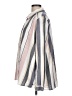 Roxy Stripes Pink Gray Long Sleeve Blouse Size L - photo 5