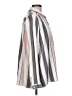 Roxy Stripes Pink Gray Long Sleeve Blouse Size L - photo 4