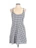 Unbranded Checkered-gingham Black Casual Dress Size L - photo 1