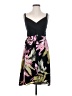 CAbi 100% Polyester Tropical Black Cocktail Dress Size S - photo 1