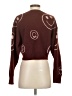 Le Lis Burgundy Pullover Sweater Size S - photo 2