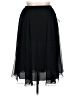 Patra Solid Black Formal Skirt Size 14 Petite - photo 1
