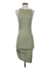 Forever 21 Solid Green Cocktail Dress Size S - photo 1