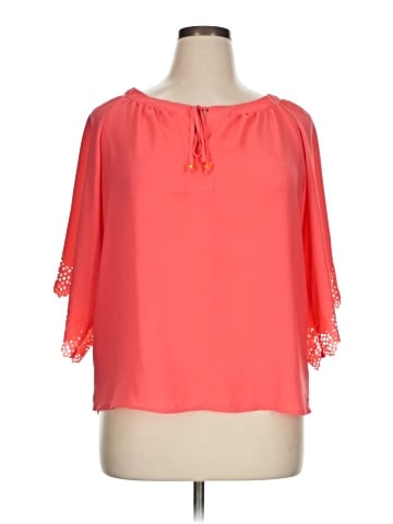 NY Collection 3/4 Sleeve Blouse (view 1)