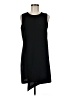 Kenar 100% Polyester Solid Black Casual Dress Size 8 - photo 1