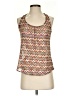 Trina Turk 100% Polyester Orange Sleeveless Blouse Size P (petite) - photo 1