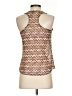 Trina Turk 100% Polyester Orange Sleeveless Blouse Size P (petite) - photo 2