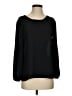 J. by J.Crew 100% Polyester Black Long Sleeve Blouse Size 2 - photo 1