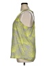 Gap Outlet 100% Polyester Green Sleeveless Blouse Size XL - photo 5