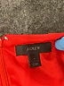 J.Crew 100% Polyester Houndstooth Red Cocktail Dress Size 4 - photo 7