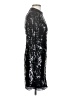 GB 100% Polyester Stars Black Cocktail Dress Size S - photo 4