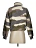 Hippie Rose 100% Polyester Camo Gray Pullover Sweater Size S - photo 2