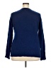 Evri Animal Print Blue Pullover Sweater Size 2X - photo 2
