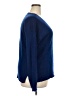 Evri Animal Print Blue Pullover Sweater Size 2X - photo 4