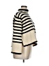 Berenice Stripes Tan Turtleneck Sweater Size XL (estimated) - photo 4