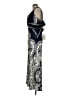 Caroline Constas 100% Polyester Paisley Blue Cocktail Dress Size L - photo 5