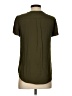 Theory 100% Rayon Green Short Sleeve Blouse Size P (petite) - photo 2