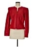 Worth 100% Leather Red Leather Jacket Size 8 - photo 1