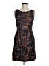 Tabitha 100% Cotton Graphic Black Cocktail Dress Size 6 - photo 1
