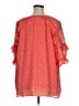 Hayden 100% Polyester Orange Red 3/4 Sleeve Blouse Size 1X - photo 2