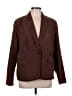 Coldwater Creek 100% Polyester Brown Blazer Size L - photo 1