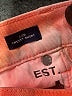 Gap Tie-dye Orange Denim Shorts Size 26 waist - photo 4