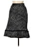 Gap Tweed Gray Black Formal Skirt Size 8 - photo 1