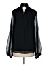 Joie 100% Polyester Black 3/4 Sleeve Blouse Size S - photo 2