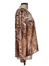 Ann Taylor Animal Print Brown Long Sleeve Blouse Size L - photo 4