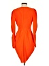 ASOS 100% Polyester Orange Cocktail Dress Size 4 - photo 2