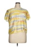 Alfred Dunner Tie-dye Yellow Short Sleeve Top Size XL (petite) - photo 1