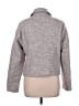 Jaclyn Smith Chevron-herringbone Gray Jacket Size L - photo 2