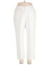 Ruby Rd. Ivory Linen Pants Size 16 - photo 1