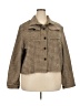 Zeagoo 100% Polyester Houndstooth Brown Coat Size 2X - photo 1