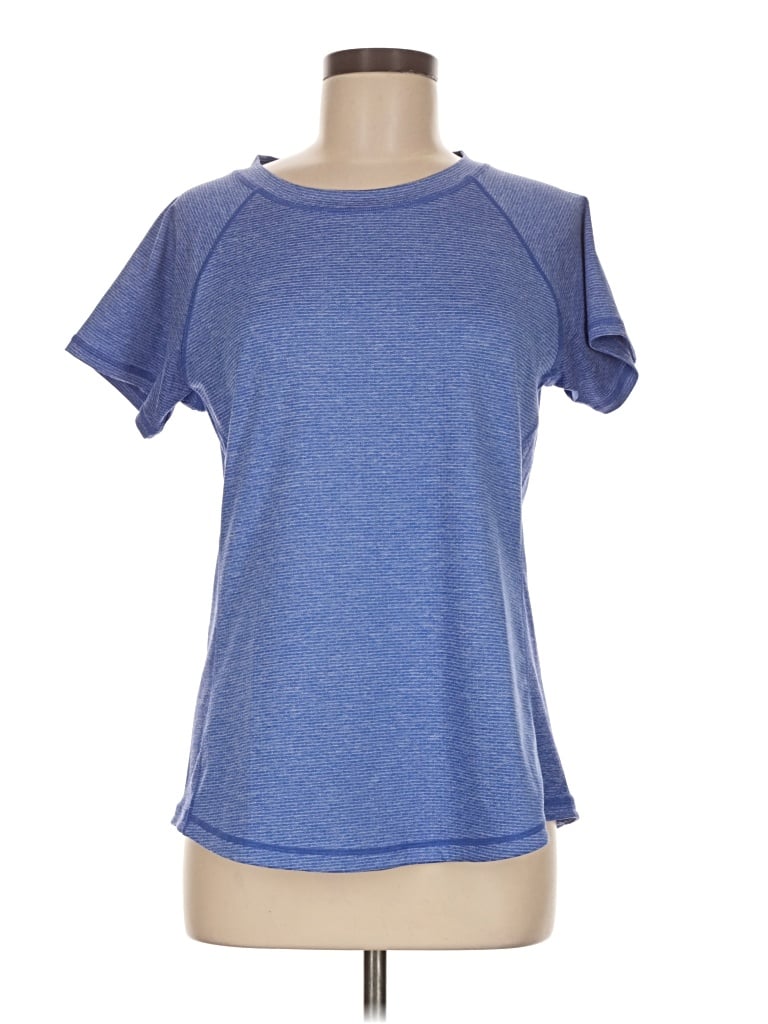 Pre-owned T By Talbots Active T-shirt In Blue