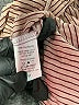 Hayden 100% Polyester Stripes Brown 3/4 Sleeve Blouse Size M - photo 8